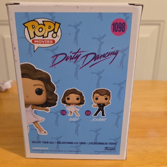 Funko Pop! Movies Dirty Dancing Baby Figure - Brown and White - Picture 3 of 4